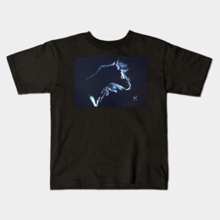 Morning Glow - Horse Silhouette Kids T-Shirt